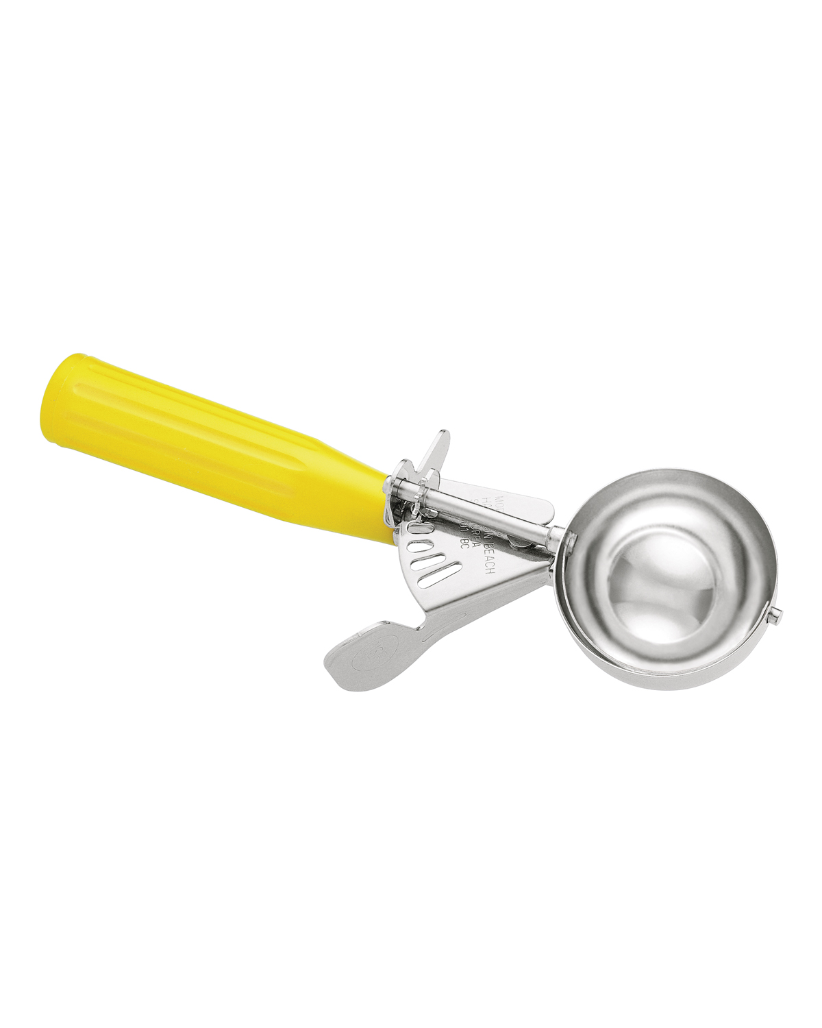 Hamilton Beach 2 Ounce Yellow Stainless Steel Disher