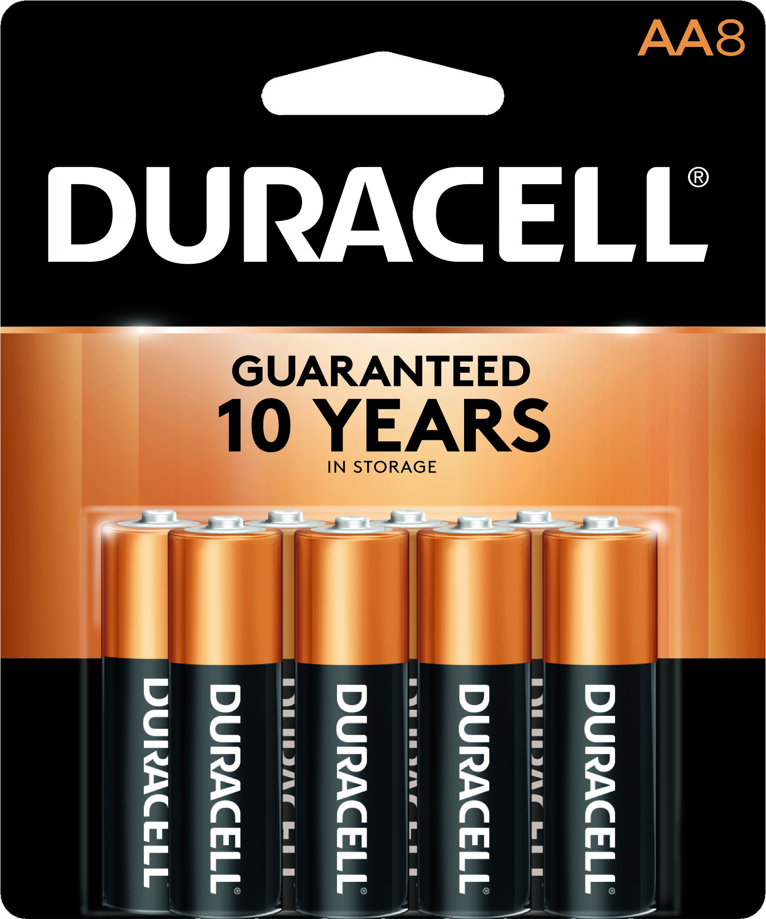 Duracell Coppertop All Aluminum Alkaline Battery, 8 Count -- 48 Per Case