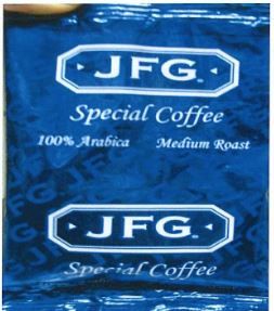 Jfg 100 Arabica Coffee Special Blend, 1.5 Ounce -- 72 Per Case