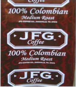 Jfg Medium Roast 100 Percent Colombian Portion Pack Coffee, 1.75 Ounce -- 72 Per Case
