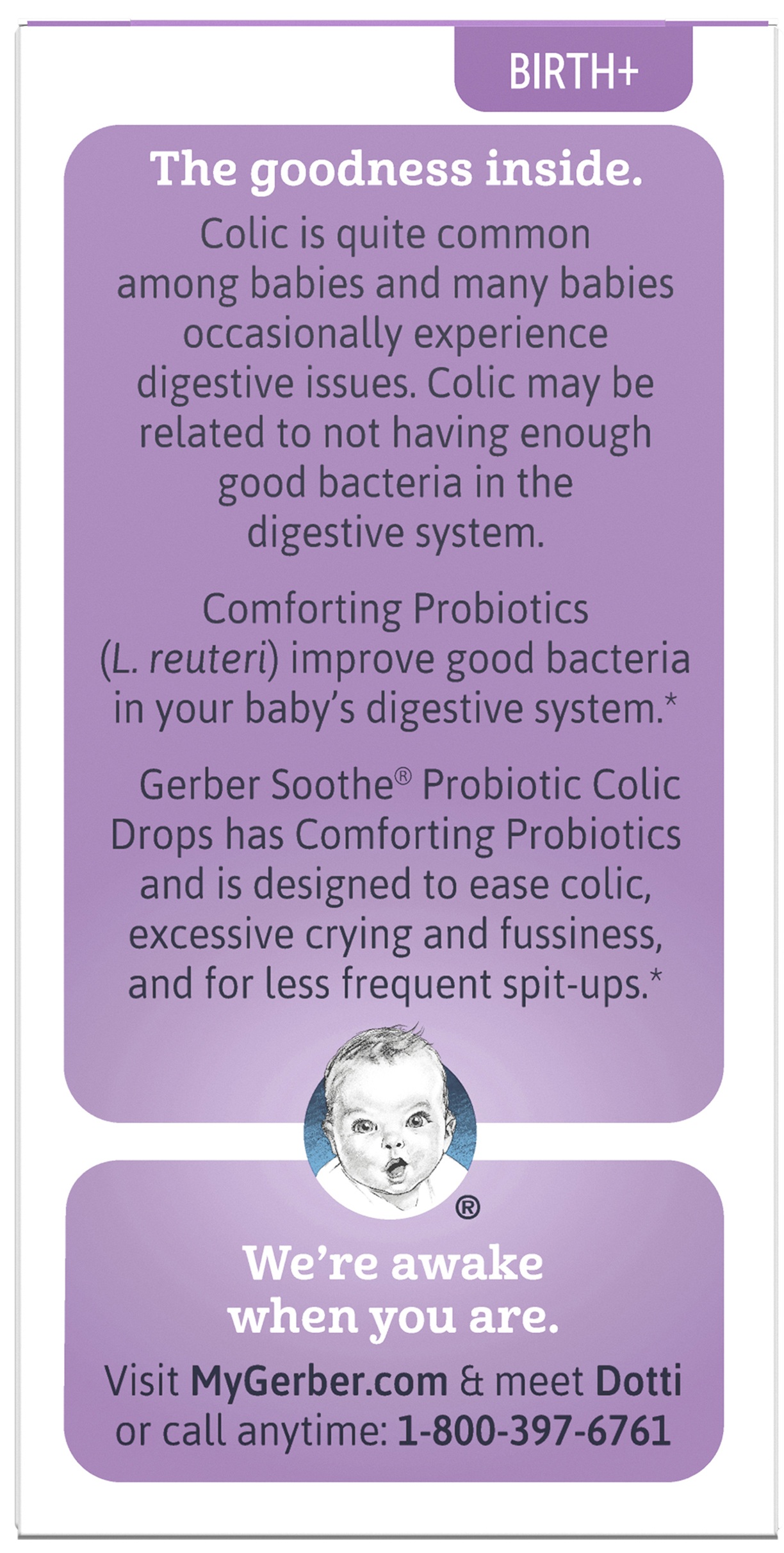 Fashion gerber soothe probiotic drops ingredients