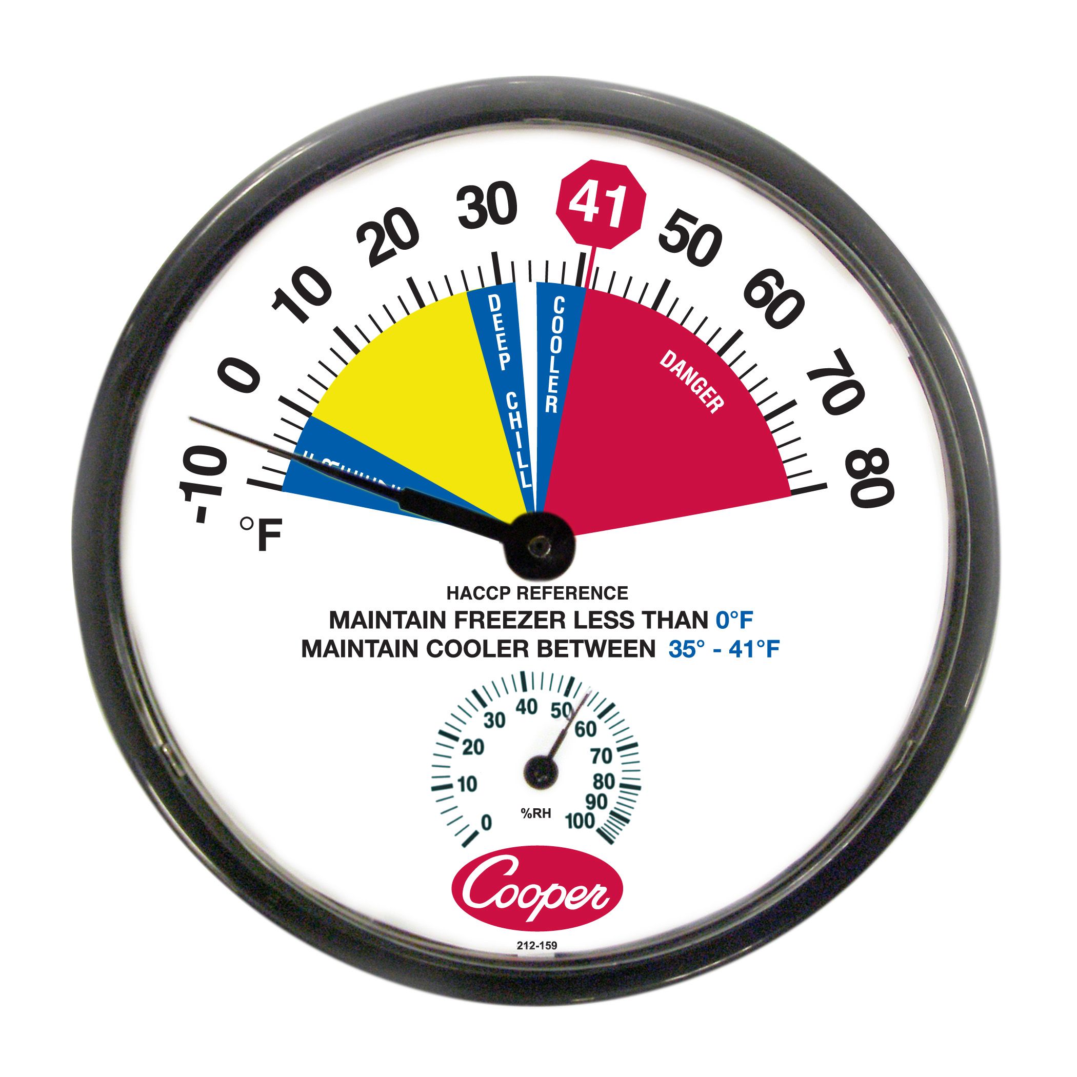 Cooper-atkins Haccp Cooler Freezer Thermometer