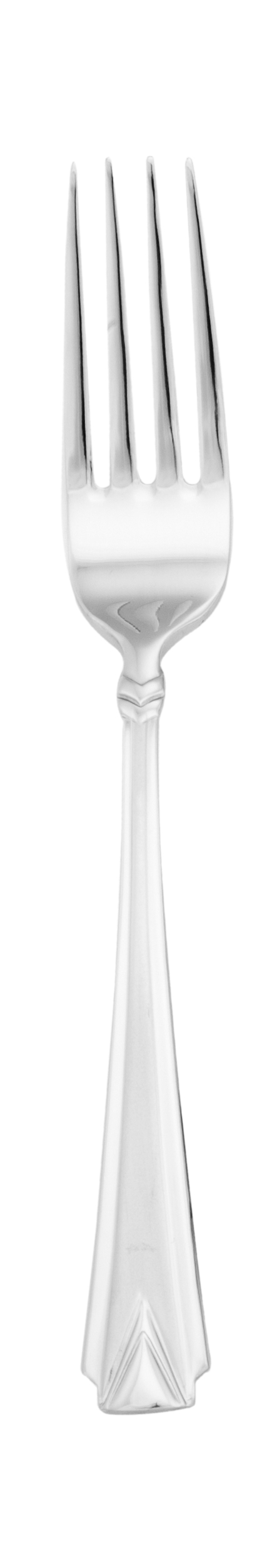 Walco 18/10 Stainless Hallmark Collection Athenian Diamond Crowned Dinner Fork, 7 5/8 Inch -- 12 Per Case