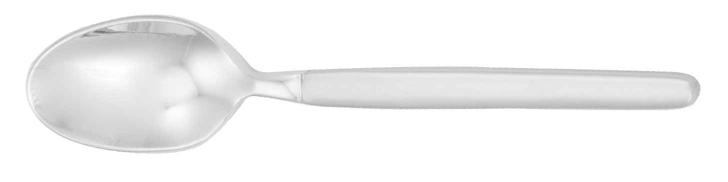 Walco Stainless Vogue Hallmark 2000 Collection Frosted Demitasse Spoon, 4 3/8 Inch -- 12 Per Case