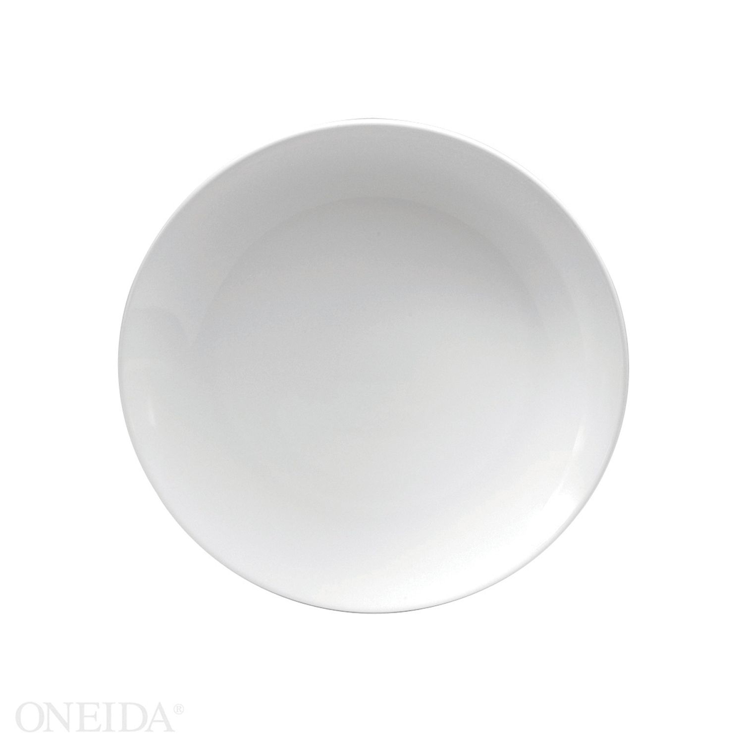 Oneida Sant Andrea Fusion Fine Porcelain Undecoratd Coupe Plate, 11 13/16 Inch -- 12 Per Case