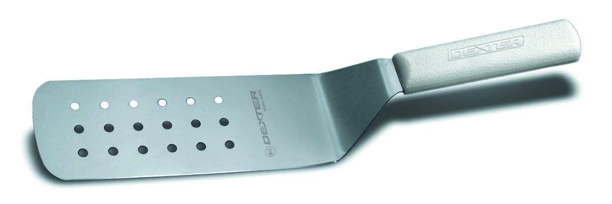Dexter Sani-safe Perforated Turner, 8 X 3 Inch