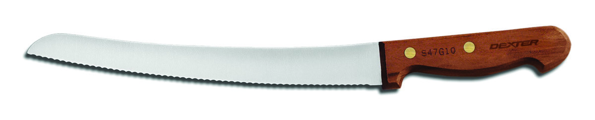 Dexter Russell Traditional Scalloped Edge Bread Knife, 10 Inch -- 6 Per Case