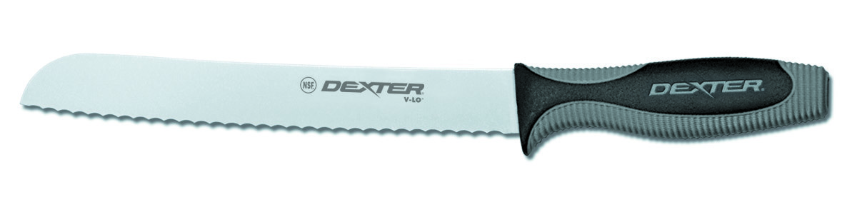 Dexter Russell V-lo Scalloped Bread Knife, 8 Inch