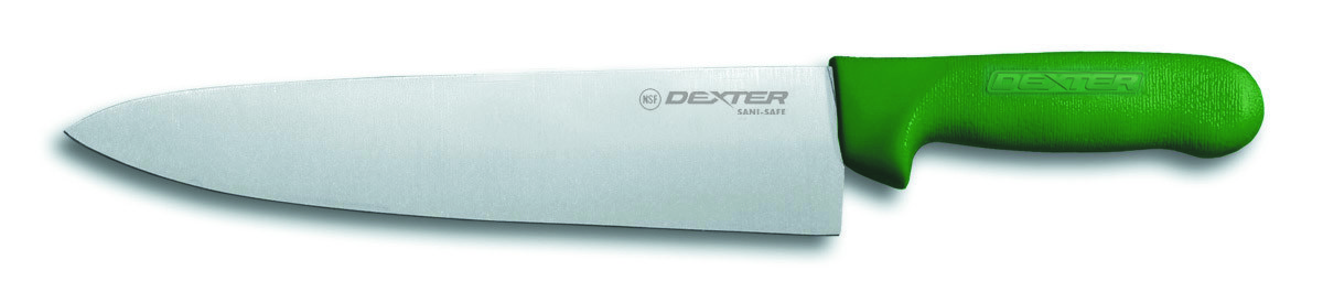 Dexter Russell Sani Safe Cooks Knife With Green Handle, 10 Inch -- 6 Per Case
