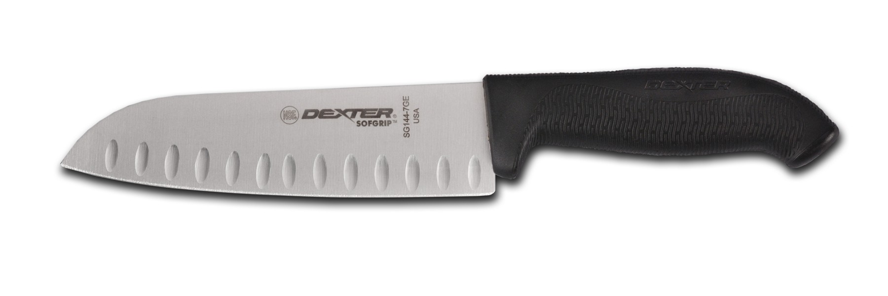 Dexter Russell Sofgrip Duo Edge Santoku Knife, 7 Inch -- 6 Per Case