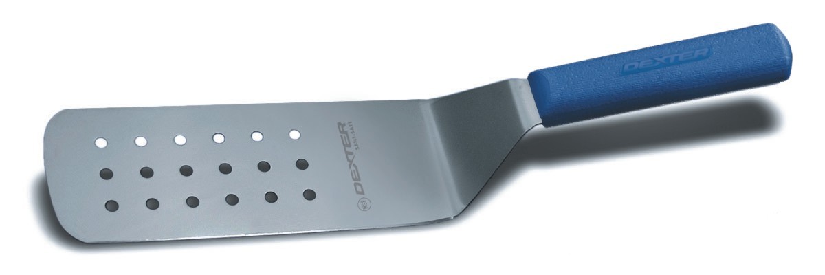 Dexter Russell Sani-safe Blue Handle Cake Turner, 8 X 3 Inch -- 6 Per Case