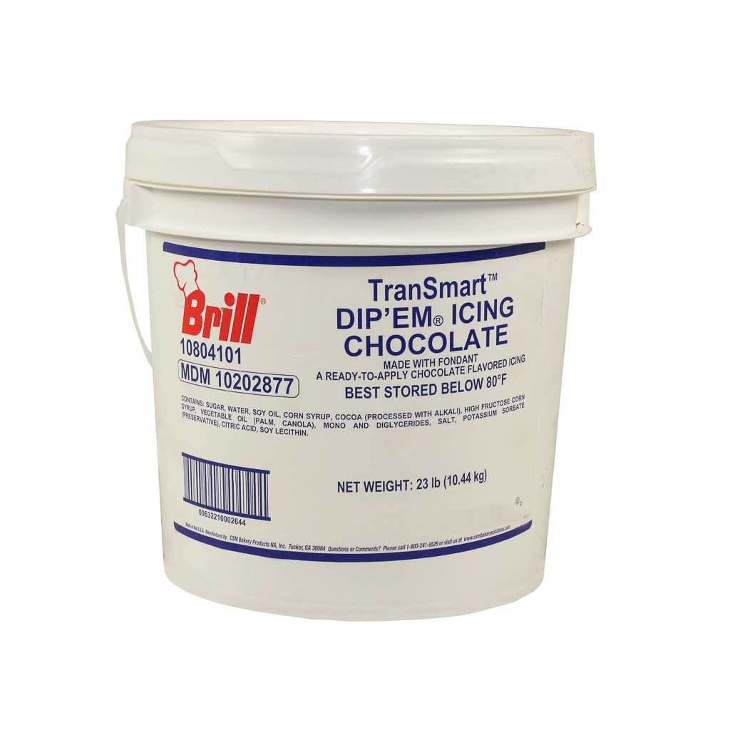 Csm Bakery Dip EM Chocolate Icing, 23 Icing.