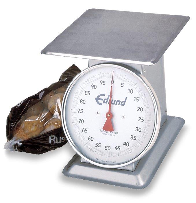 Edlund 12 X 12 Inch Base Heavy Duty Stainless Steel Scale