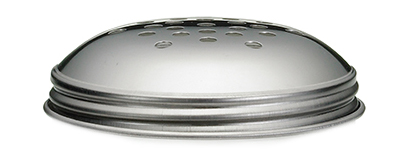 Tablecraft 18-8 Stainless Steel Perforated Top For P800 And 800 Shaker -- 12 Per Case