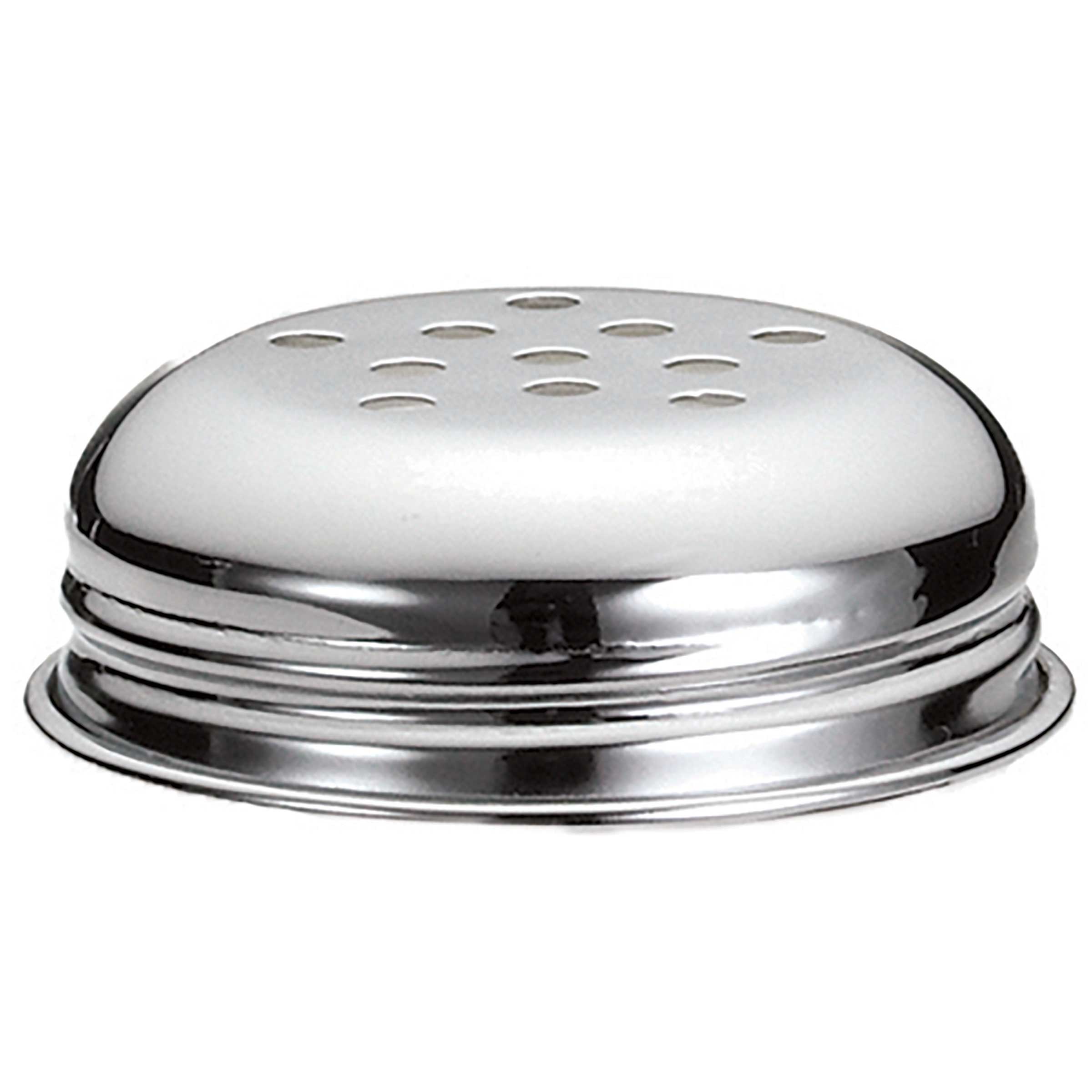 Tablecraft Chrome Plated Perforated Top Only -- 12 Per Case