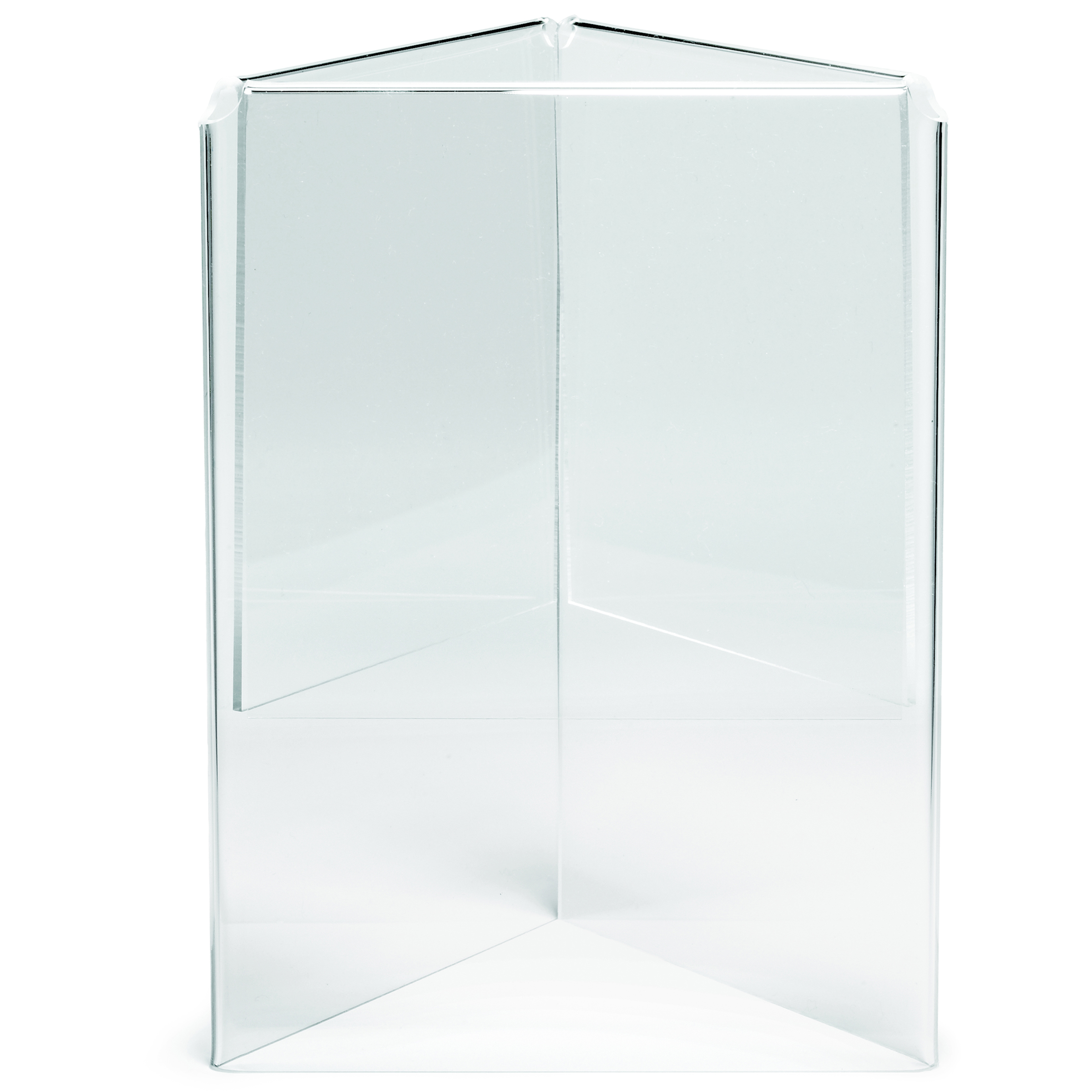 Tablecraft Acrylic Three Sided Table Tent, 5 x 7 inch -- 12