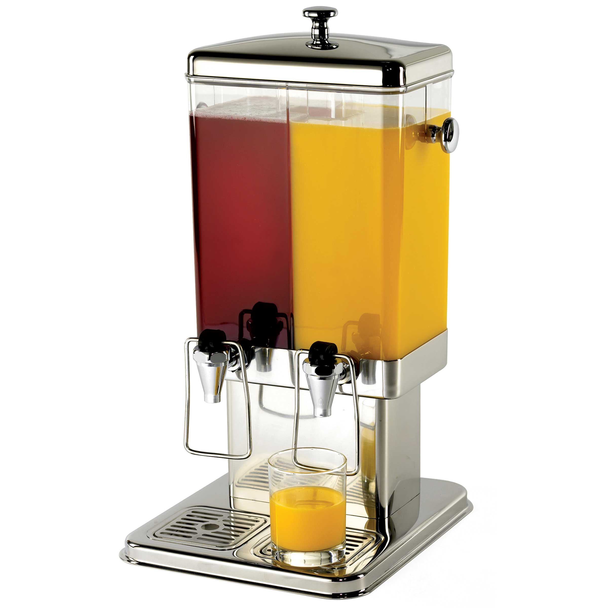 Tablecraft Double Base Beverage Dispenser, 3 Gallon Capacity