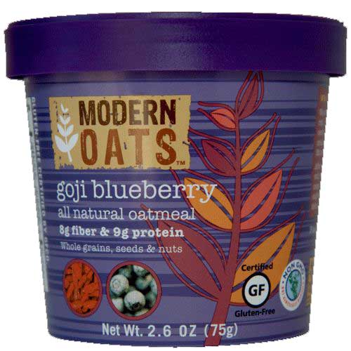 Modern Oats Goji Blueberry Oatmeal, 75 Gram -- 6 Per Case