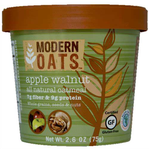 Modern Oats Apple Walnut Oatmeal, 2.6 Ounce -- 6 Per Case