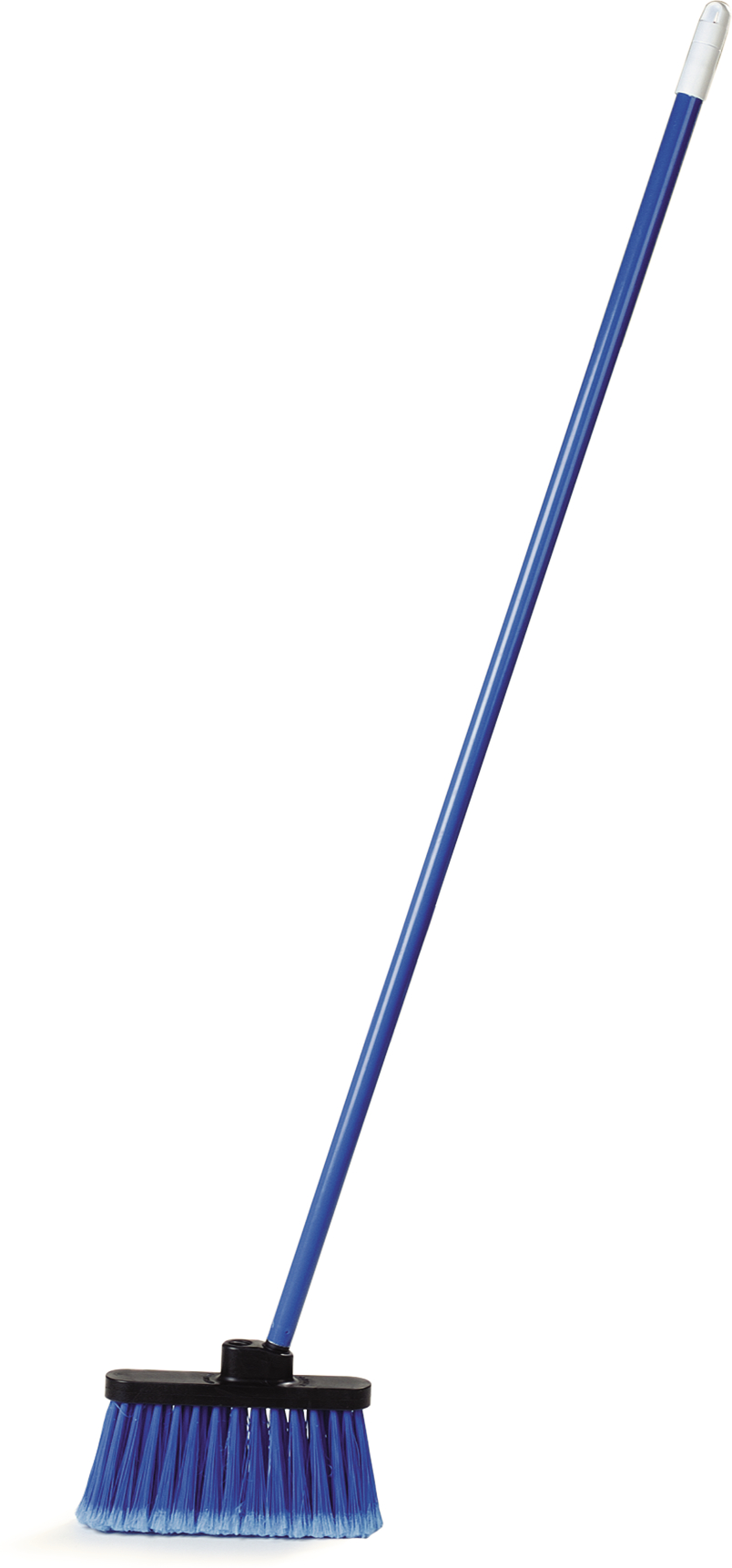Carlisle Duo-sweep Blue Flagged Light Industrial Broom, 48 Inch -- 12 Per Case