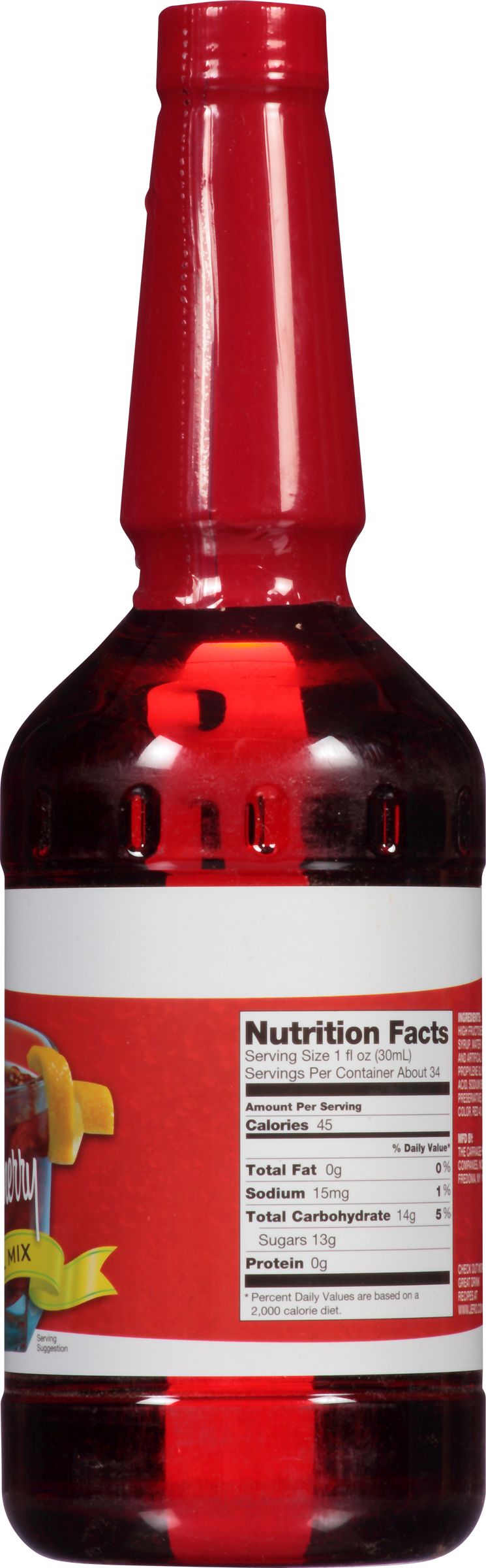 Jero Cherry Bar Plastic Mixer , 1 Liter -- 12 Case