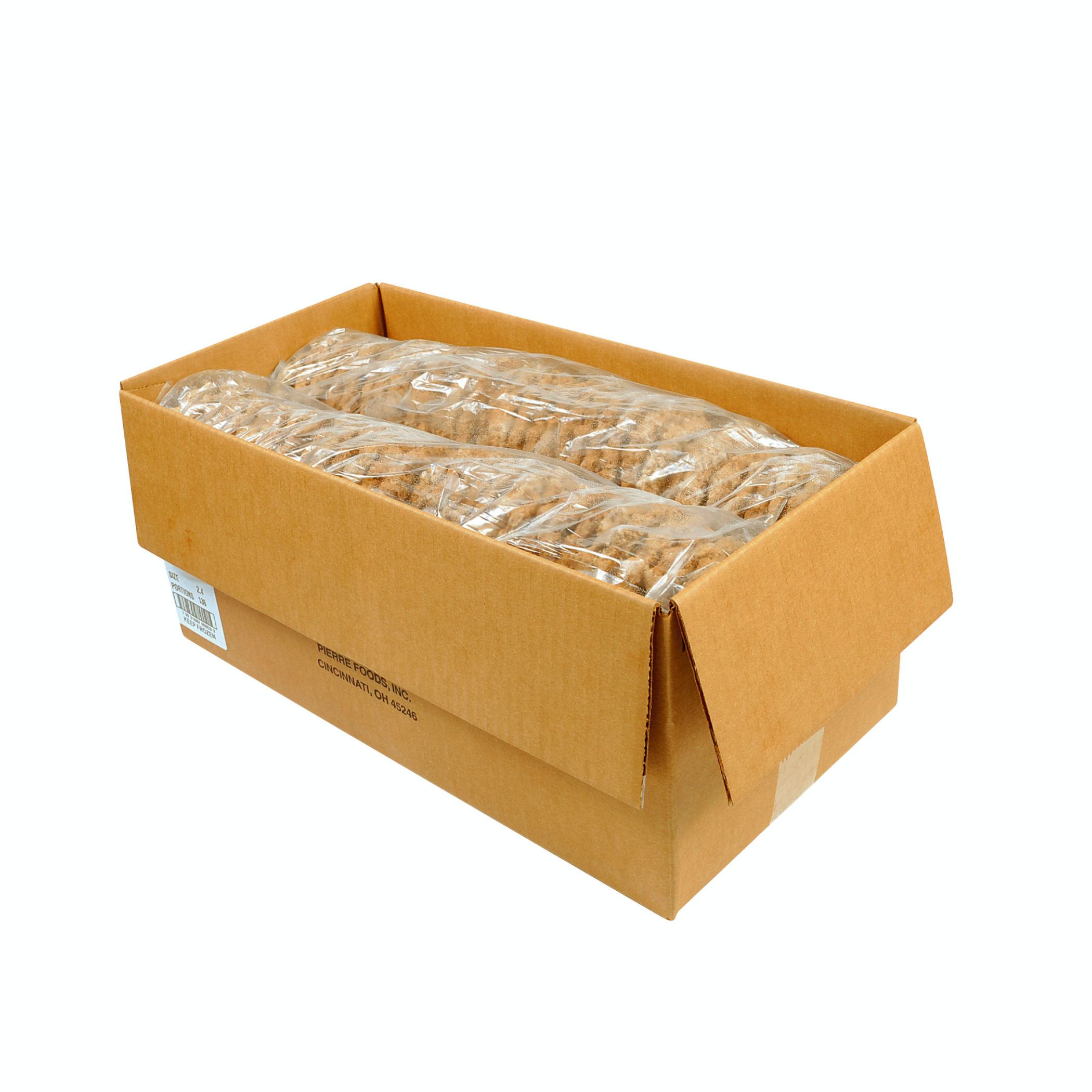 patty Circle Z Plus Flame Broiled Fully Cooked Beef Patty, 2.4 Ounce