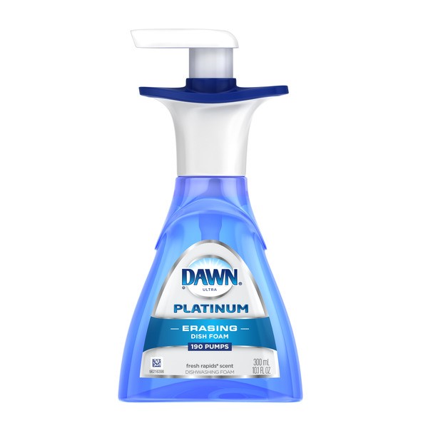 Dawn Platinum Foam Dish Soap, 10.1 Ounce -- 12 Per Case