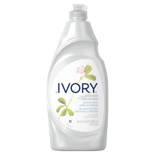 Ivory Ultra Classic Original Scent Dishwashing Liquid, 24 Fluid Ounce -- 10 Per Case