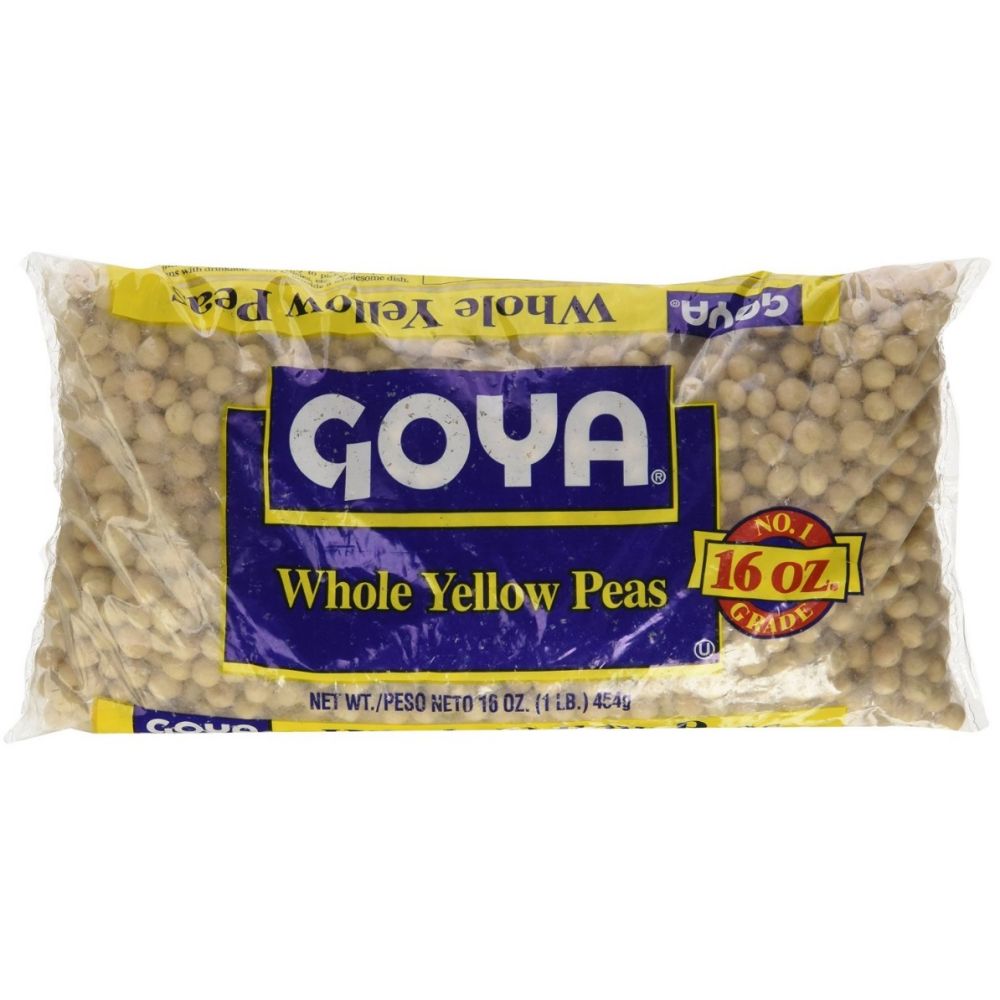 Goya Whole Yellow Peas, 16 Ounce -- 24 Per Case