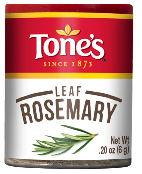 Tone's Rosemary Leaf, 0.2 Ounce -- 144 Per Case