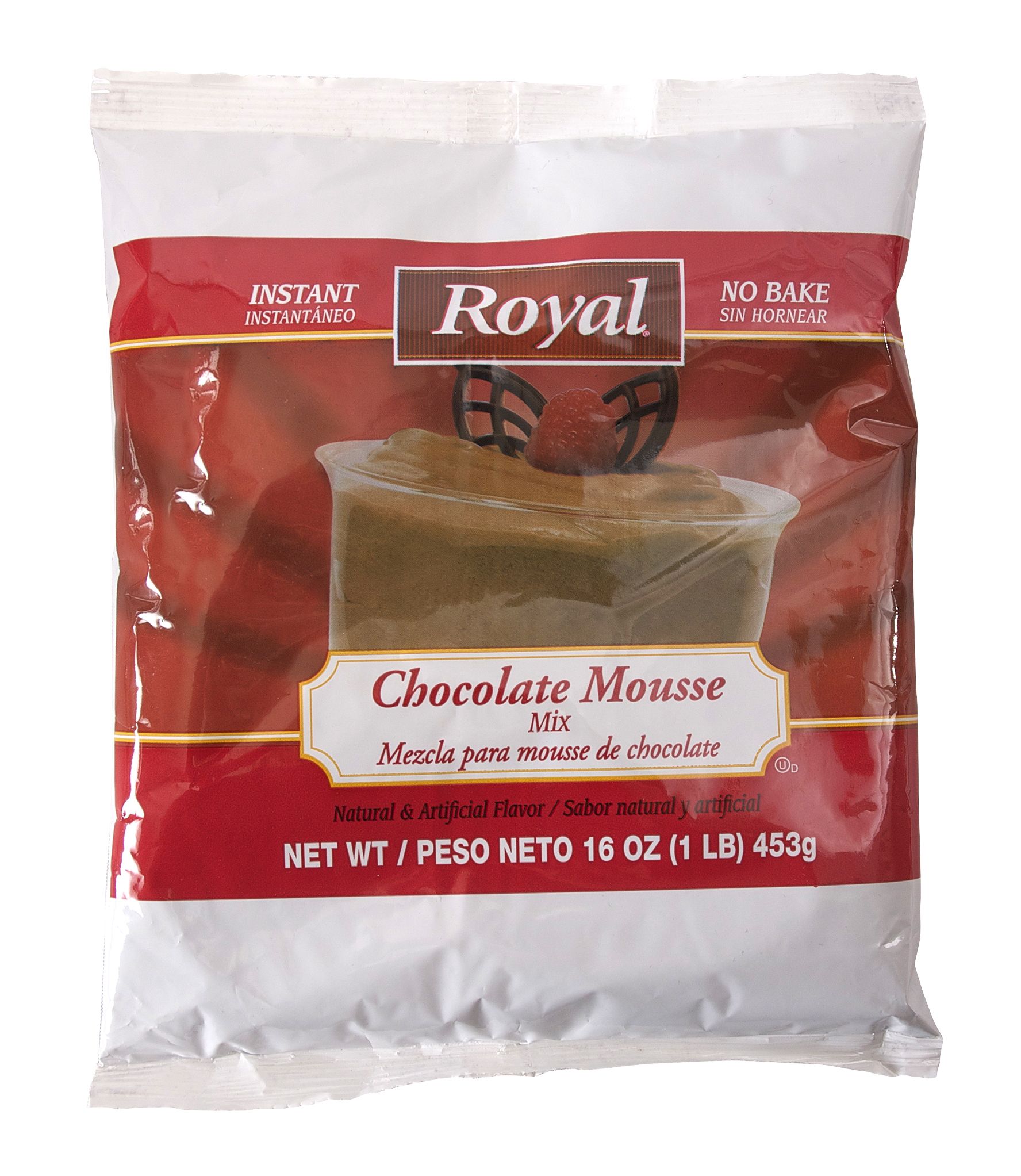 Royal Chocolate Mousse Mix, 16 Ounce -- 6 Per Case