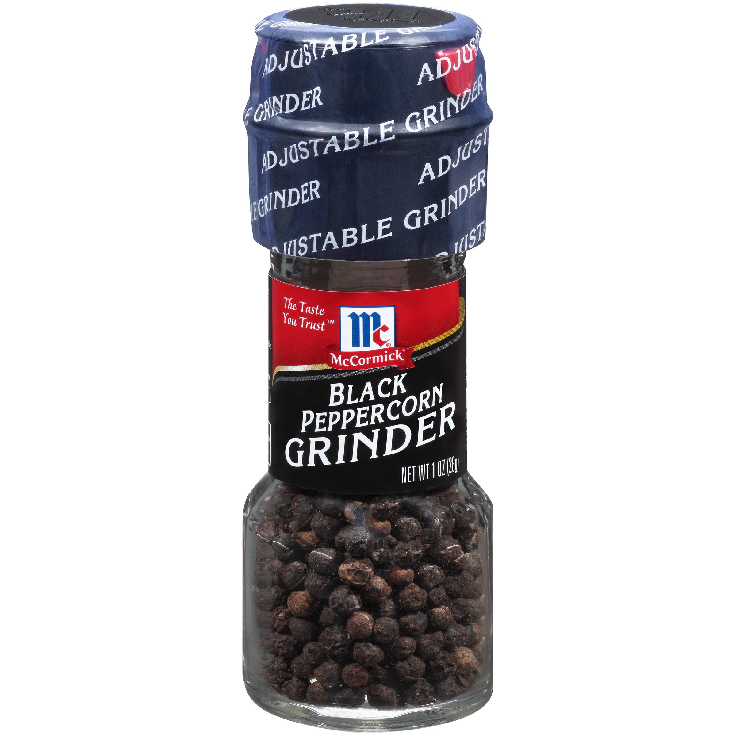 Mccormick Black Peppercorn Grinder, 1 Ounce -- 36 Per Case
