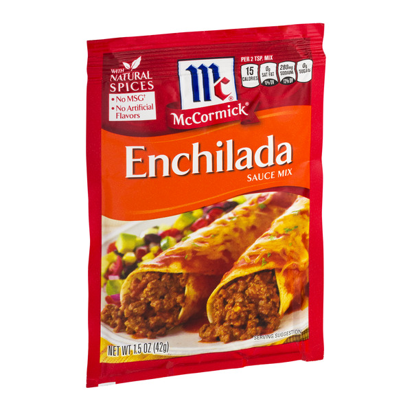 Mccormick Enchilada Sauce Mix Case FoodServiceDirect