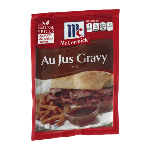 McCormick Au Jus Gravy Mix Case FoodServiceDirect