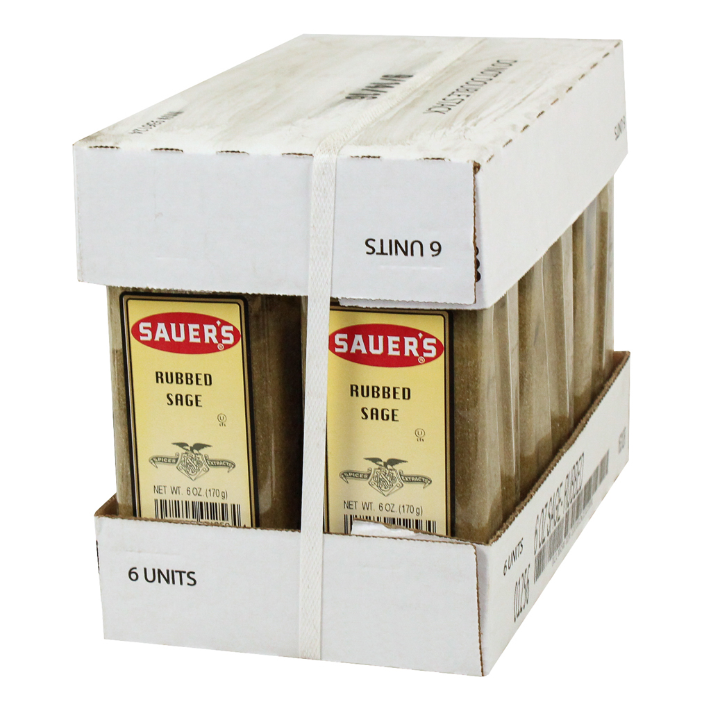 Sauer Rubbed Sage, 6 Ounce -- 6 Per Case