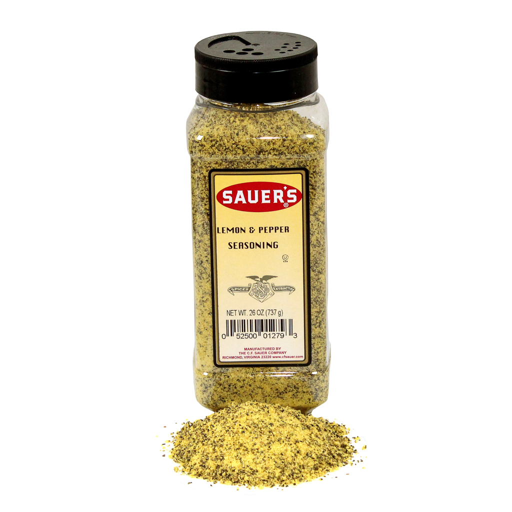 Sauer Master Chef Lemon Pepper Seasoning, 26 Ounce -- 6 Per Case