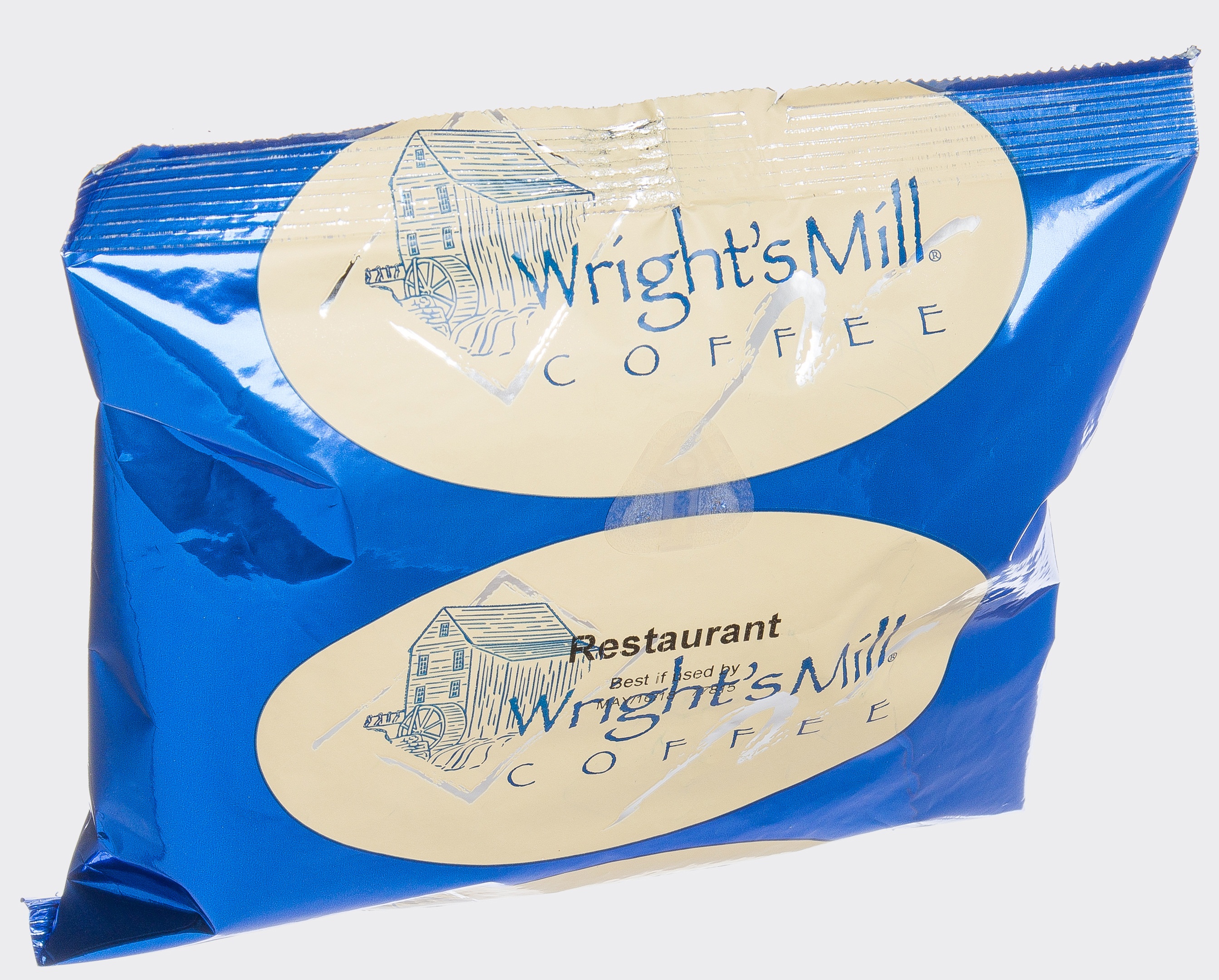 Red Diamond Wright's Mill Restaurant Blended Coffee, 1.5 Ounce -- 120 Per Case