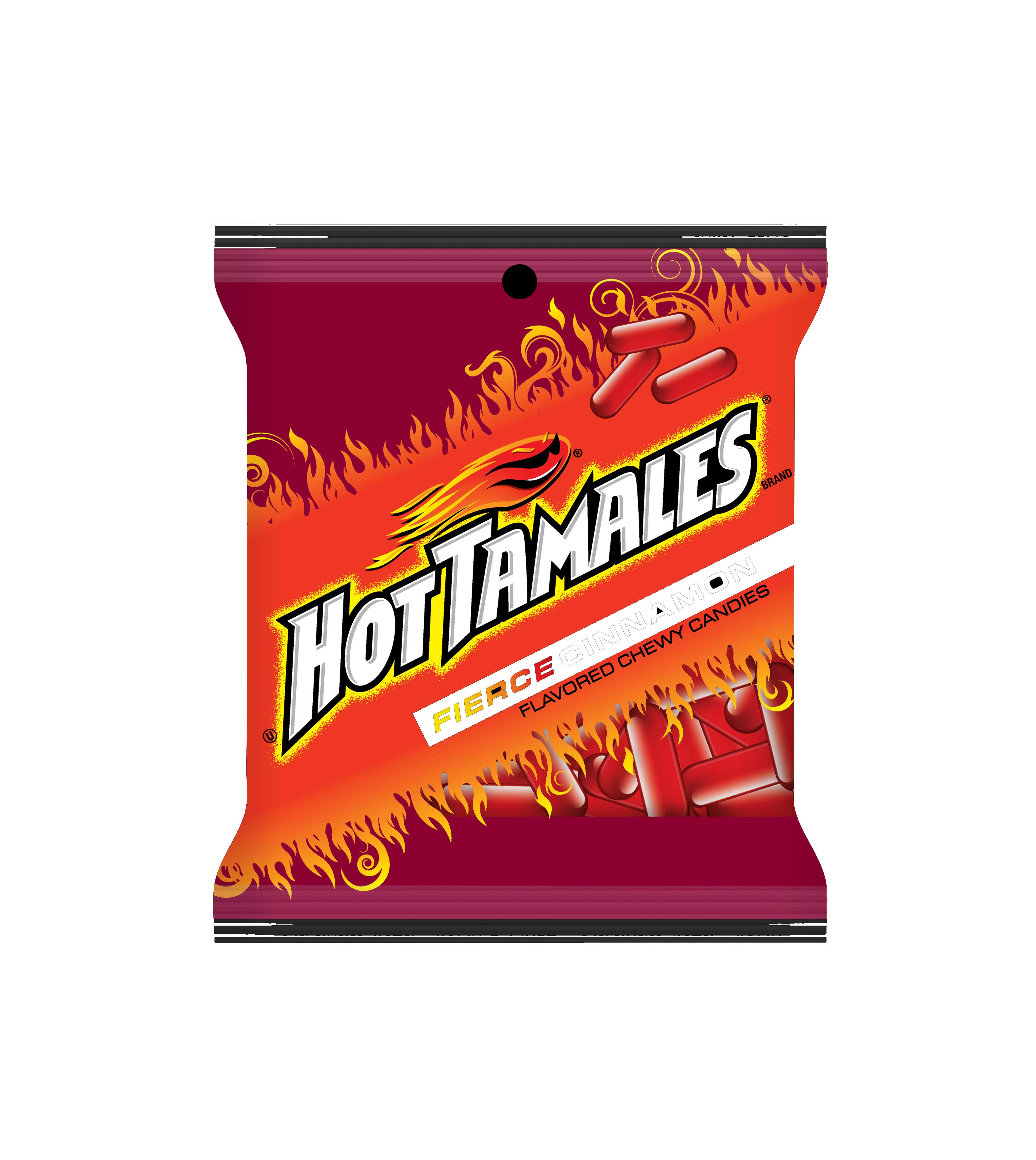 Hot Tamales Fierce Cinnamon Chewy Candy, 5 Ounce -- 12 Per Case