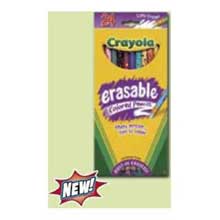 Crayola Short Erasable Colored Pencil, 24 Count -- 24 Per Case