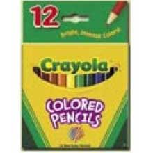 Crayola Short Colored Pencil -- 48 Per Case