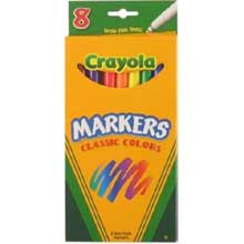Crayola Classic Fine Line Marker Tool -- 24 Per Case