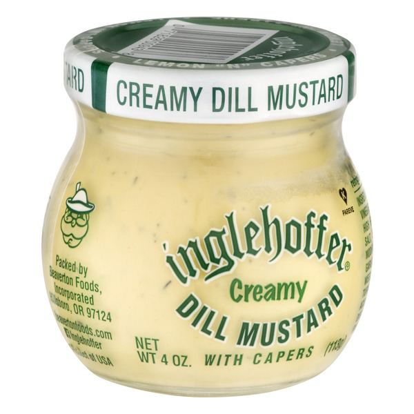 Inglehoffer Creamy Dill Mustard, 4 Ounce -- 12 Per Case