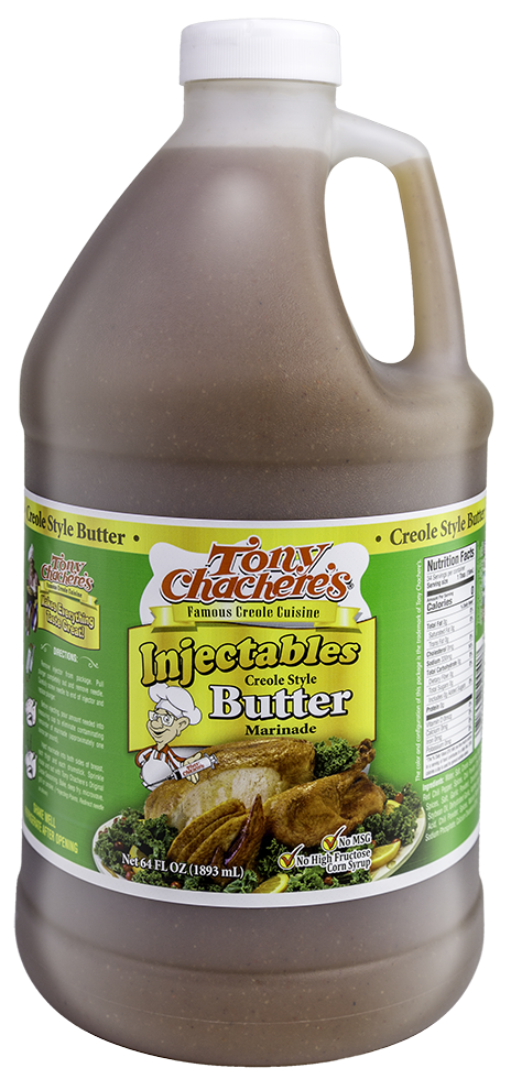 Tony Chachere's Butter Injectable Marinade, 64 Ounce -- 6 Per Case