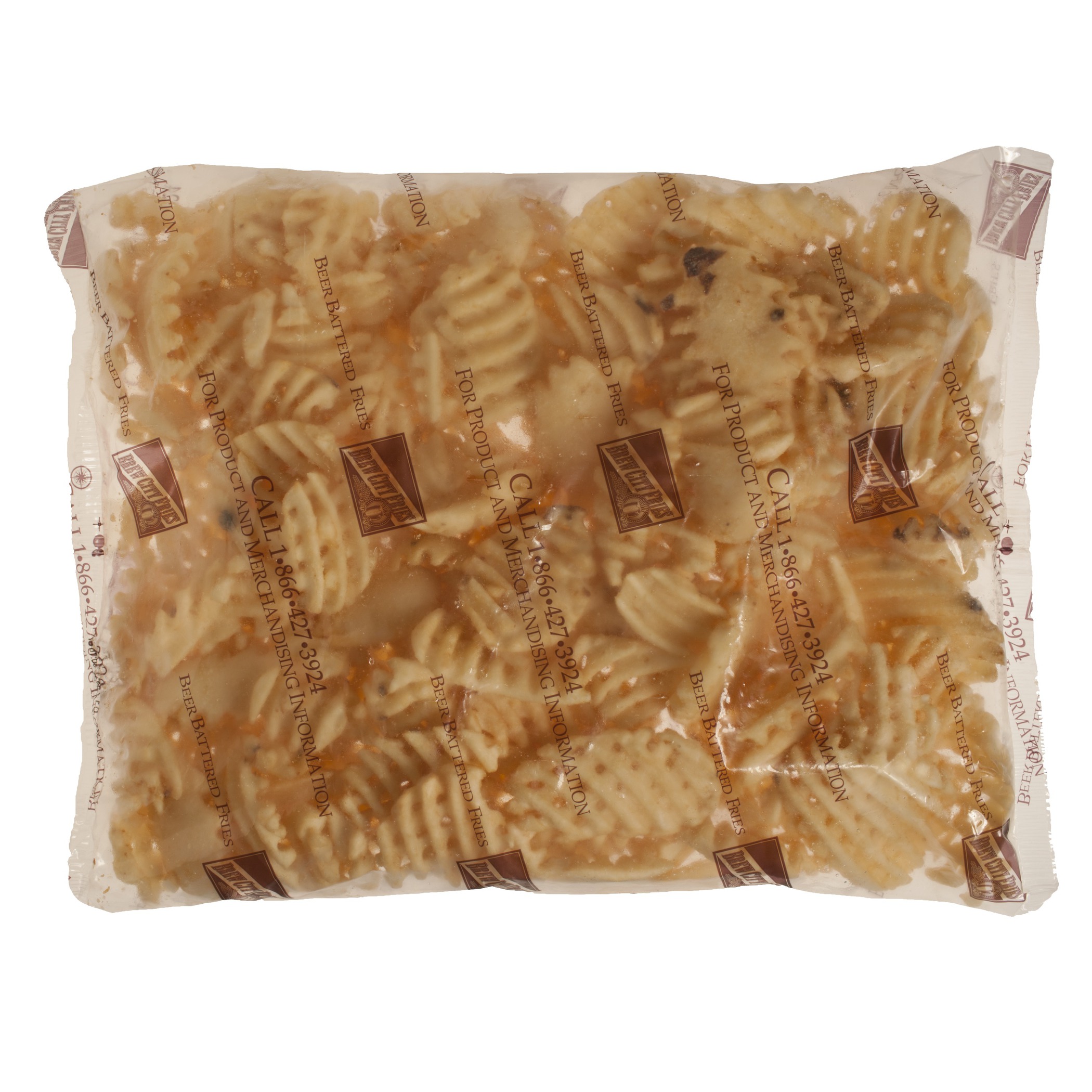 Brew City Wide Mouth Waffle Cut French Fry, 4 Pound -- 6 Per Case