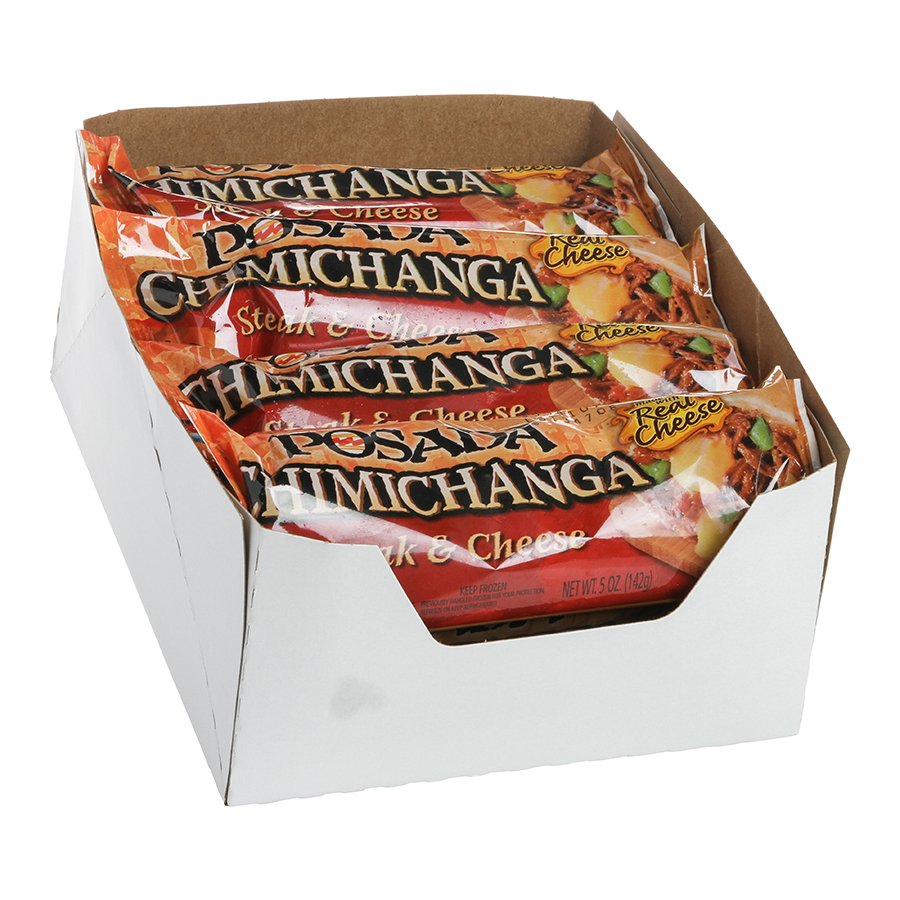 Posada Shredded Beef Chimichanga, 5 Ounce -- 24 Per Case