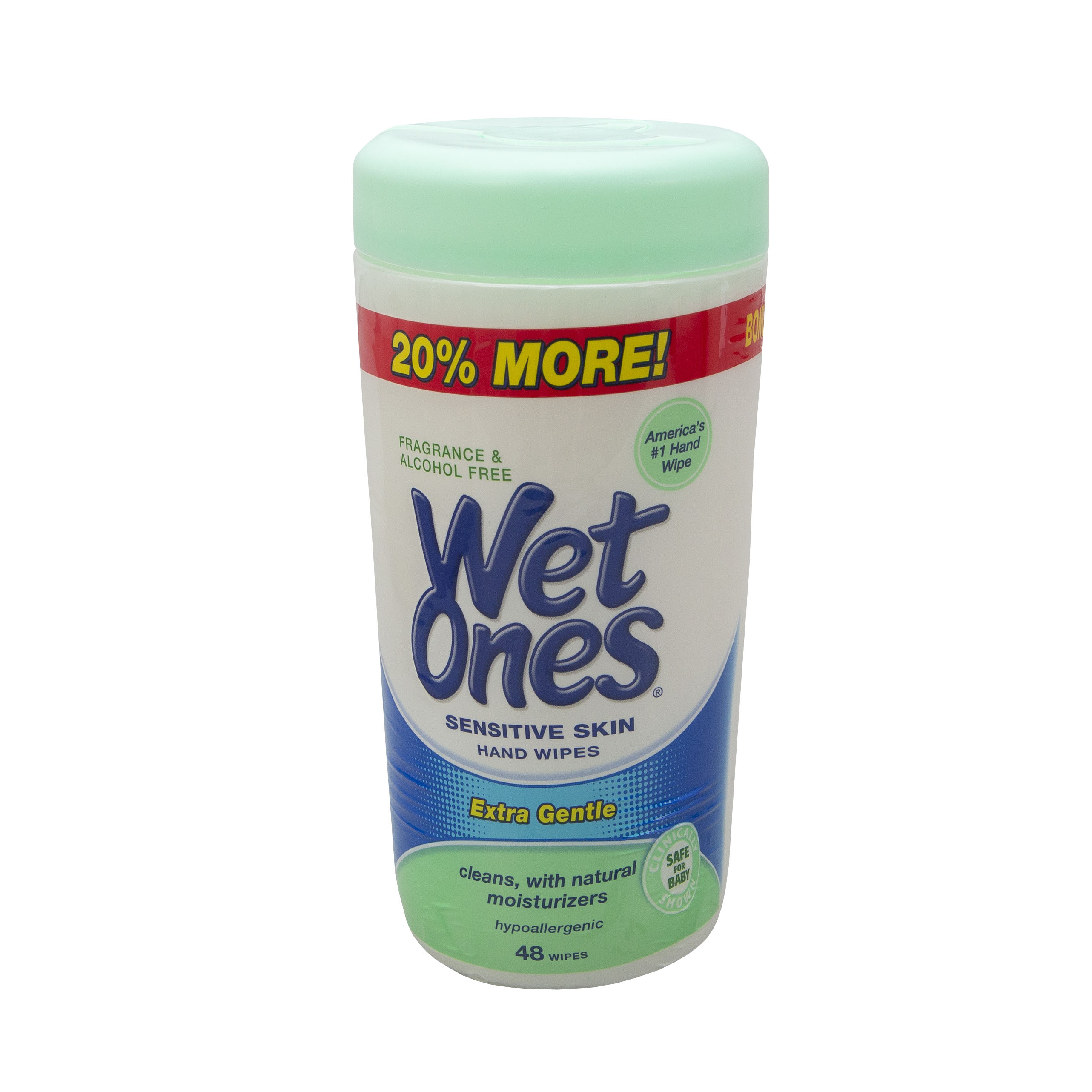 Wet Ones Moist Wipe Vitamin E And Aloe, 40 Count -- 12 Per Case