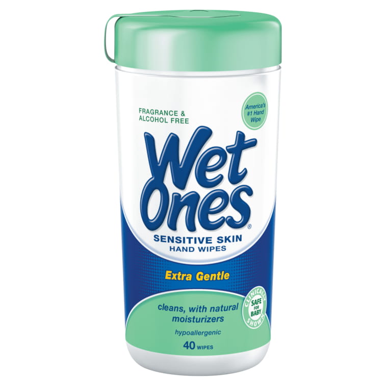 Wet Ones Moist Wipe Antibacterial, 40 Count -- 12 Per Case