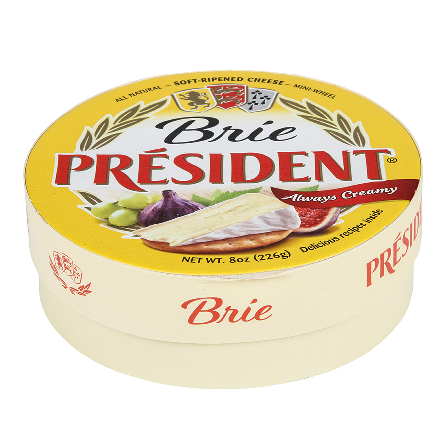 President Fat Free Crumbled Feta Cheese Case FoodServiceDirect