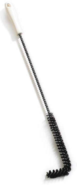 Carlisle Cool Temperature L-tipped Fryer Brush, 23 Inch, With 7/8 Inch Nylon Bristle -- 12 Per Case