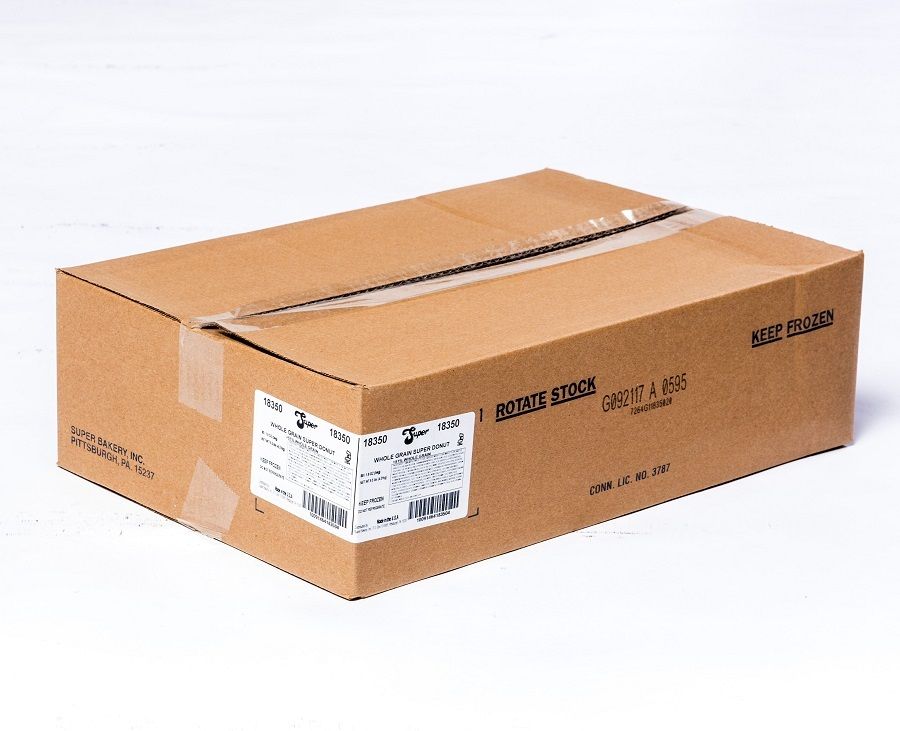 Super Bakery Whole Grain Super Donut Case FoodServiceDirect